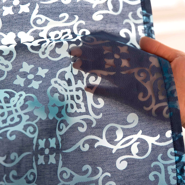 透け感のある美しい生地