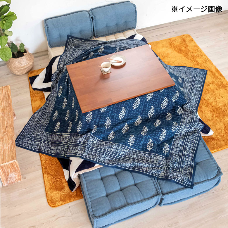 200cm×200cmの正方形です