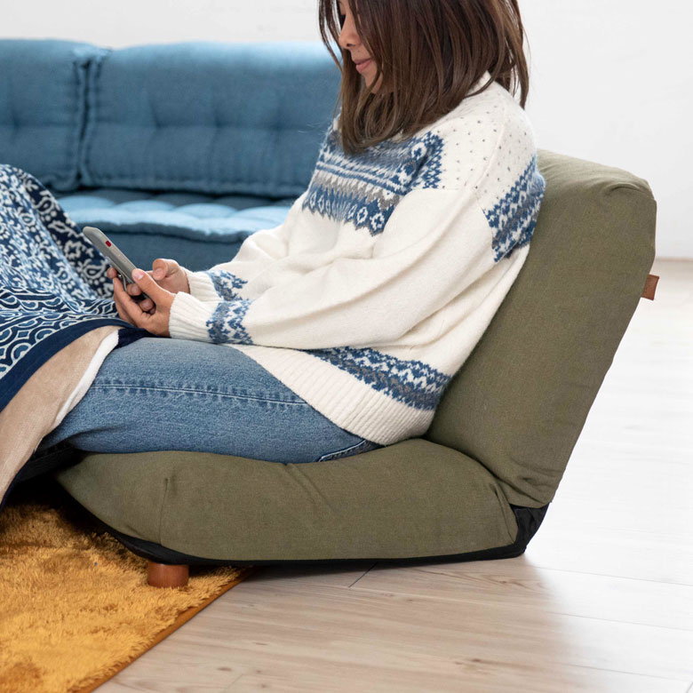 低い座面だからこたつにぴったり！