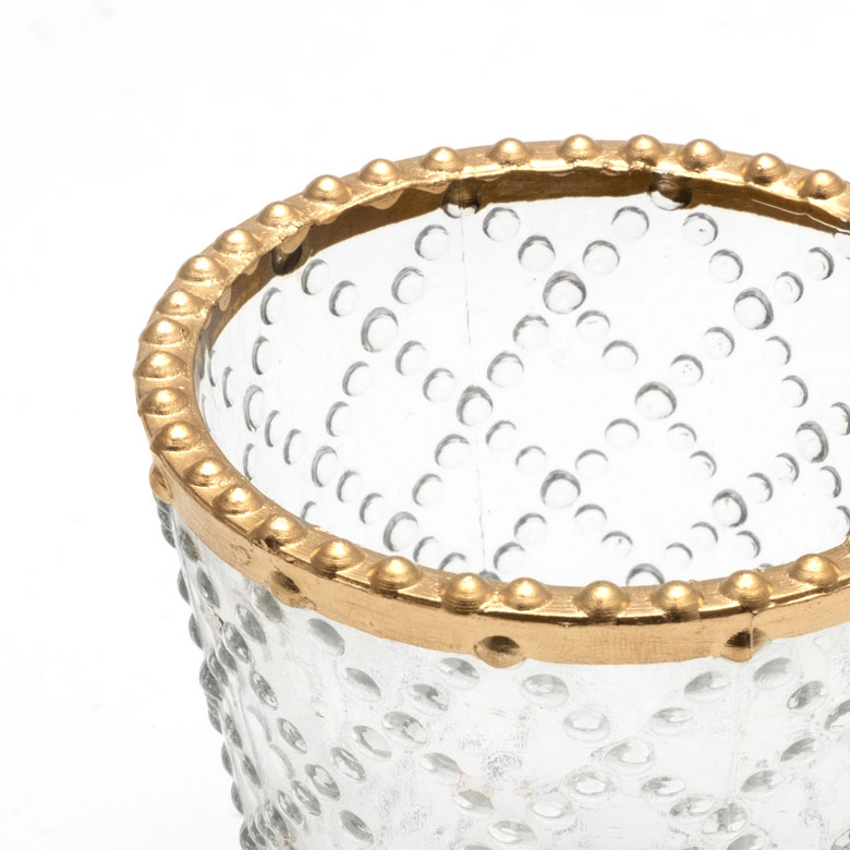 ゴールドの縁がおしゃれ