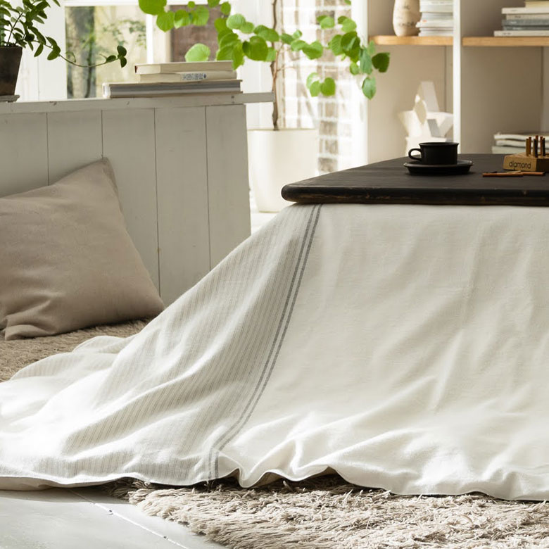 コットンフランネルこたつ布団カバー 正方形