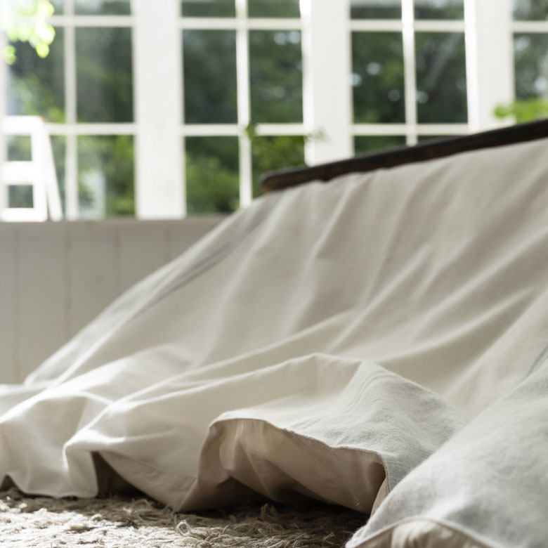 コットンフランネルこたつ布団カバー 正方形