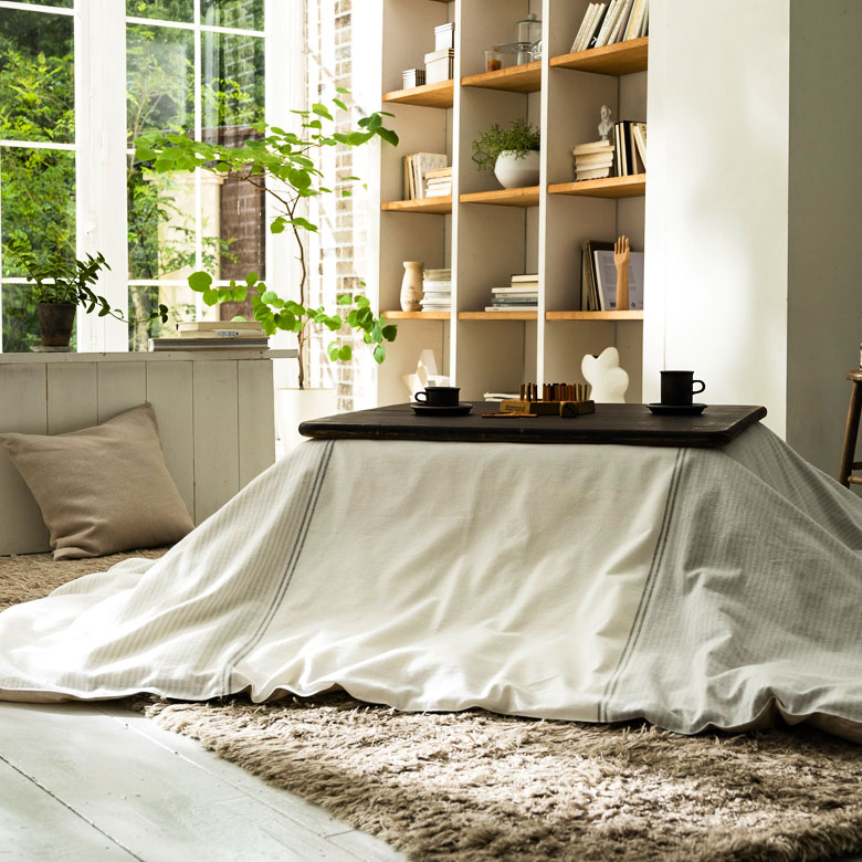 コットンフランネルこたつ布団カバー 正方形