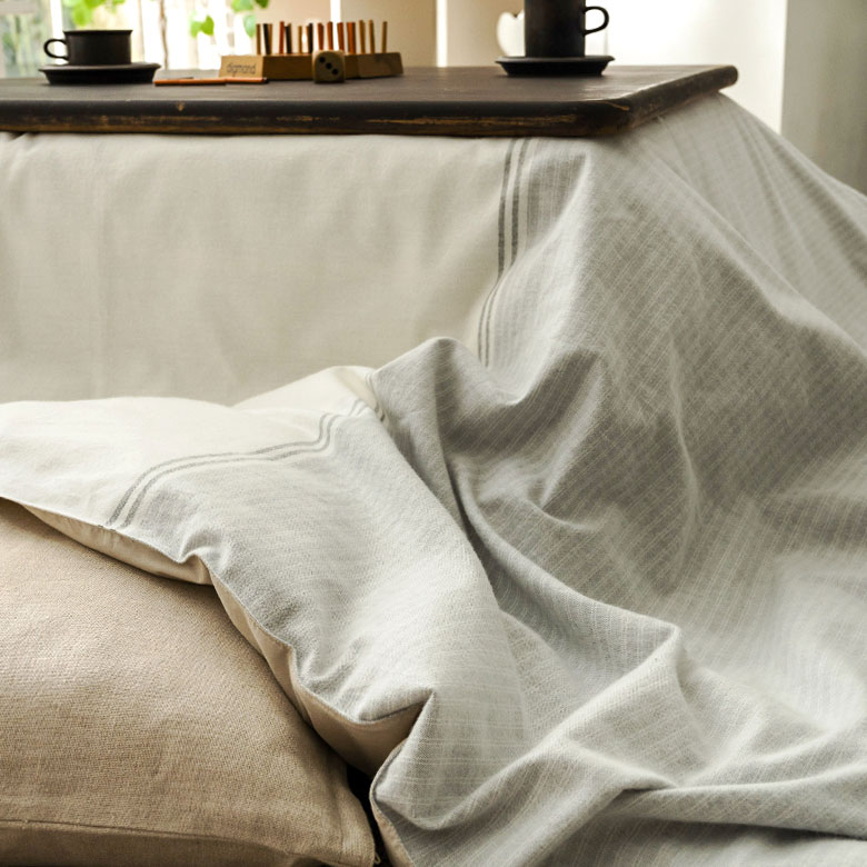 コットンフランネルこたつ布団カバー 正方形