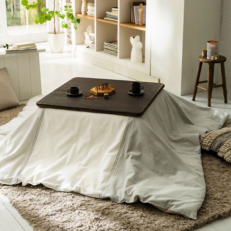 コットンフランネルこたつ布団カバー 正方形