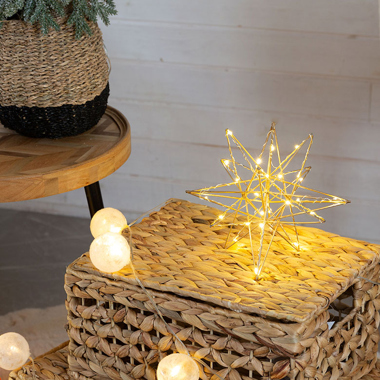 LEDライト デコレーション　ワイヤー ステラ