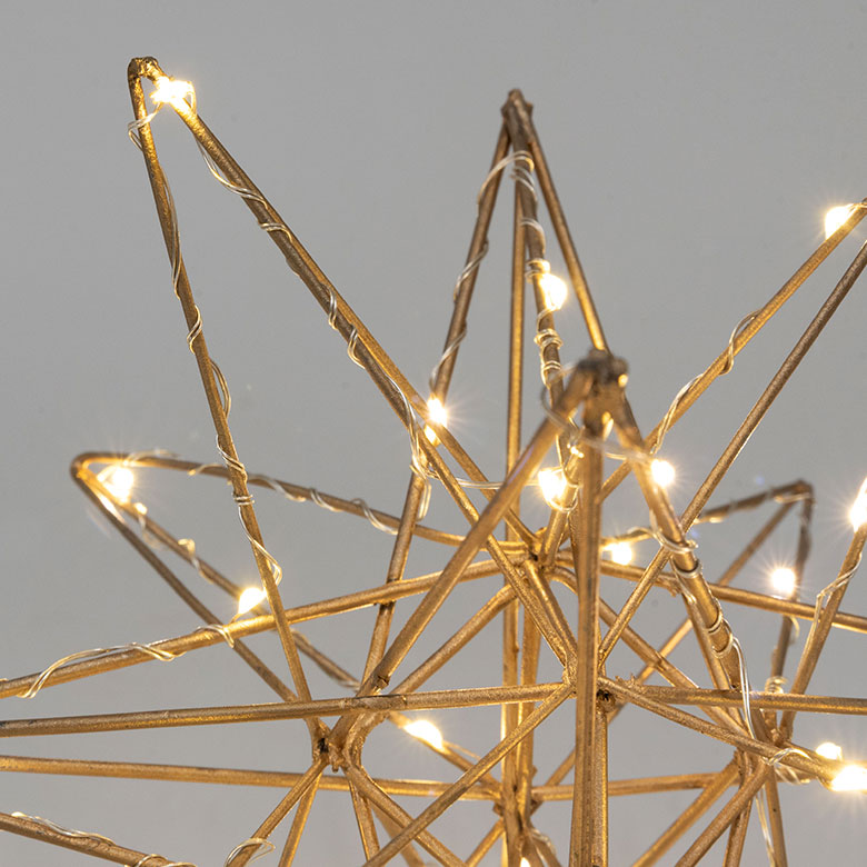 LEDライト デコレーション　ワイヤー ステラ