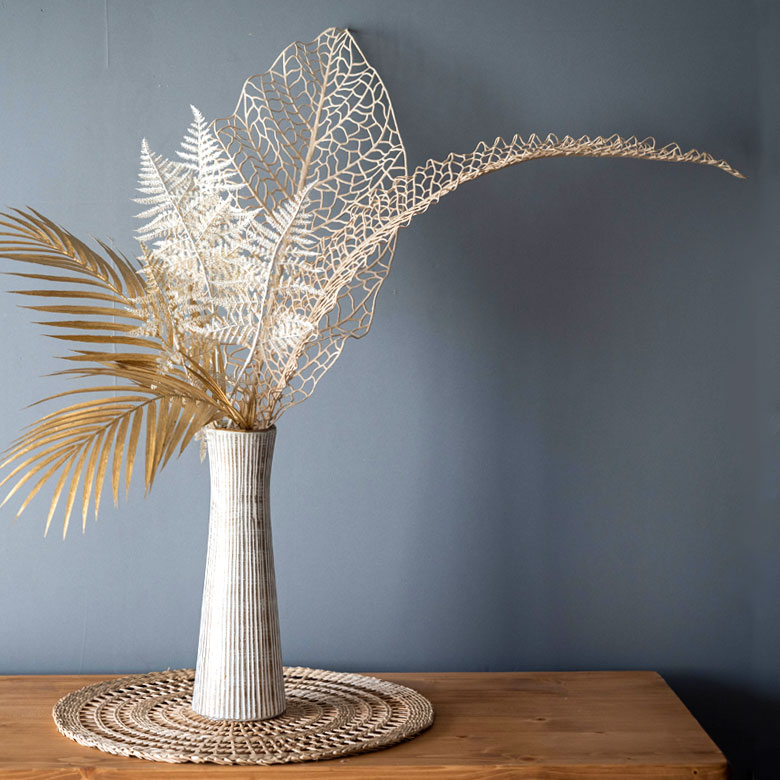 メッシュコーラルリーフ アイボリー