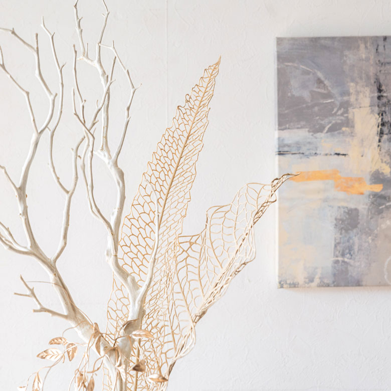 メッシュコーラルリーフ アイボリー