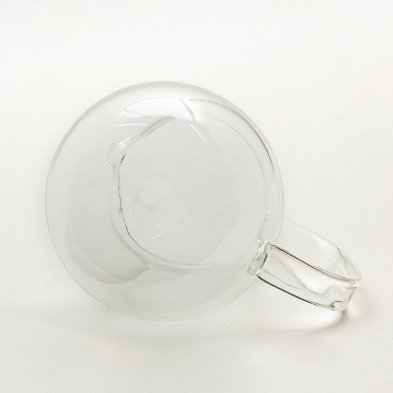 蓋とストレーナーが一体化　ワンタッチティーポット 460ml