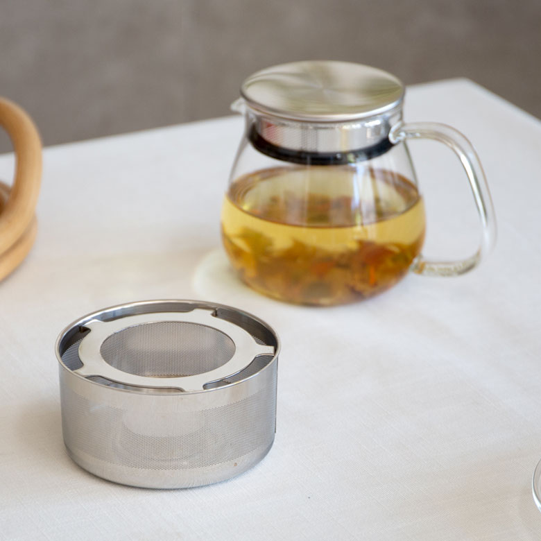 ステンレス製のティーウォーマー