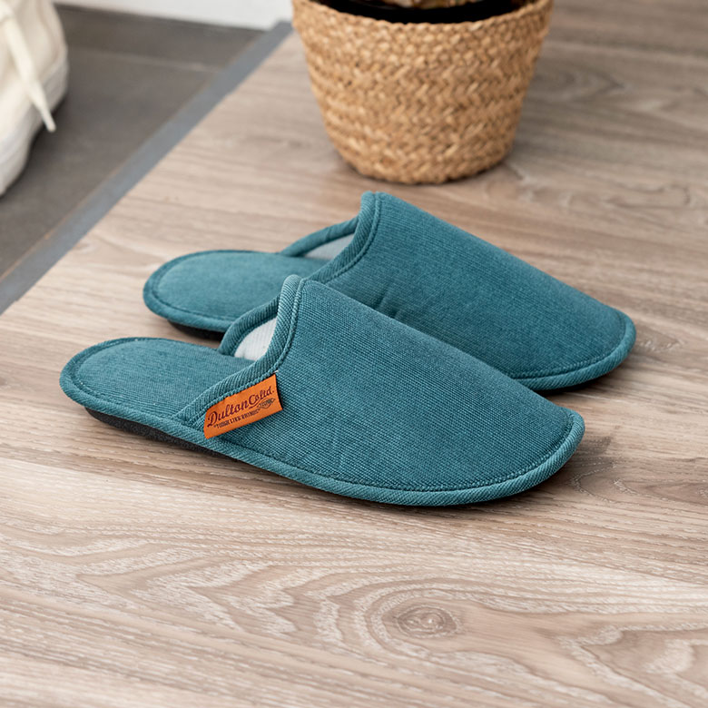 オールシーズン使える コーデュロイのスリッパ Sサイズ