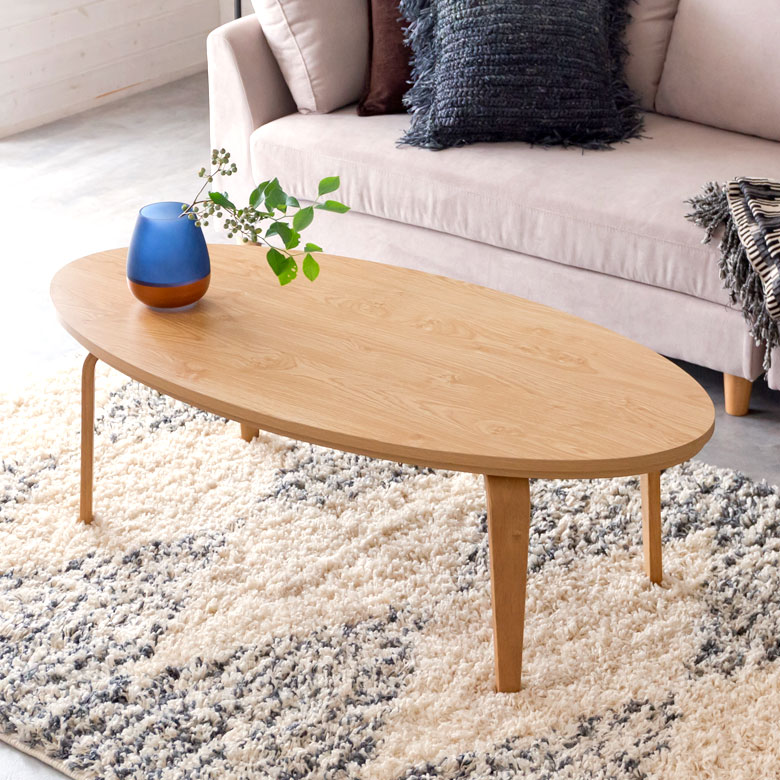 オーバル型こたつ