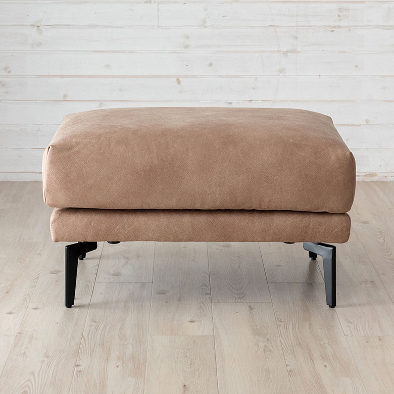 オットマン [ベージュ/グレー]