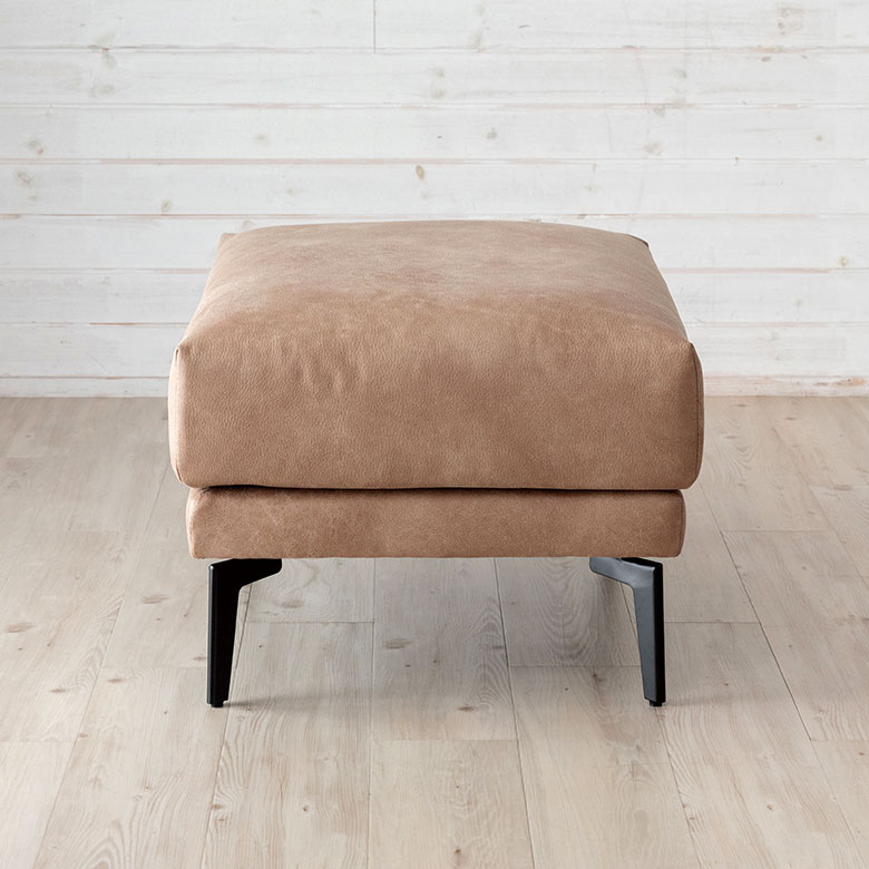 オットマン [ベージュ/グレー]