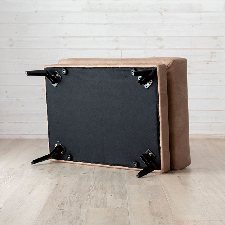 オットマン [ベージュ/グレー]