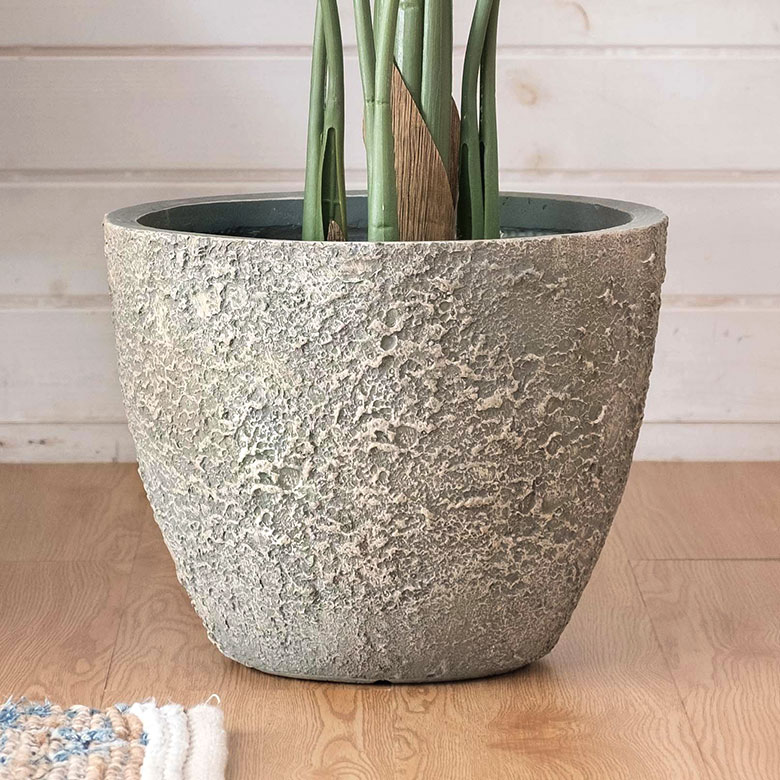 自然な風合いで主役を引き立てる。プランター Mサイズ