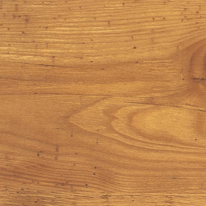 コンセント付き木目調のスリムなデスク