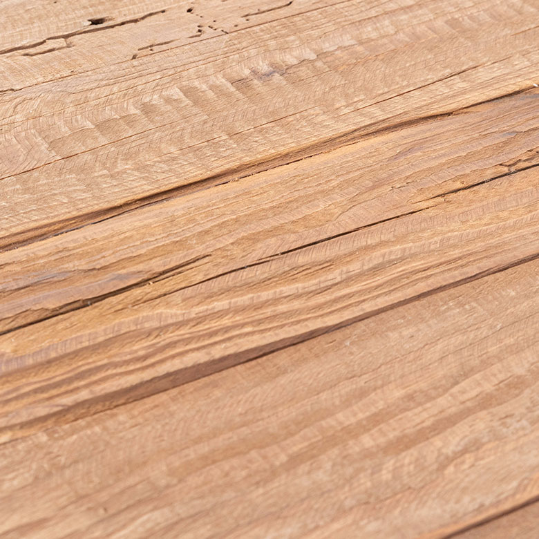 古材の寄木ローテーブル