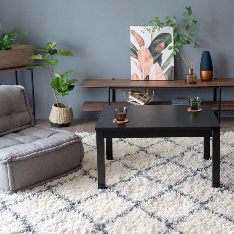 オールシーズン使えるこたつテーブル