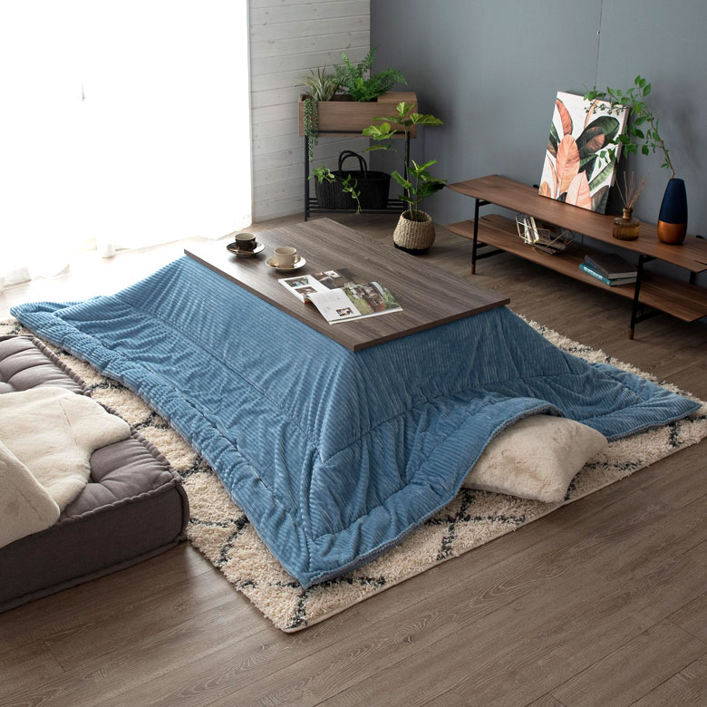 スタイリッシュなイマドキのこたつ