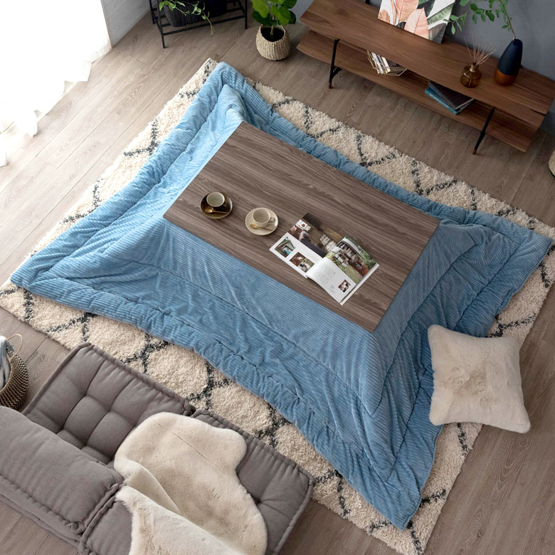 こたつ布団とのコーディネート