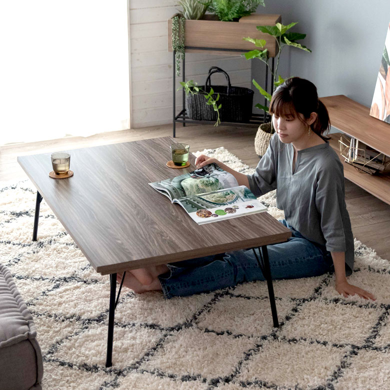 オールシーズン使えるこたつテーブル