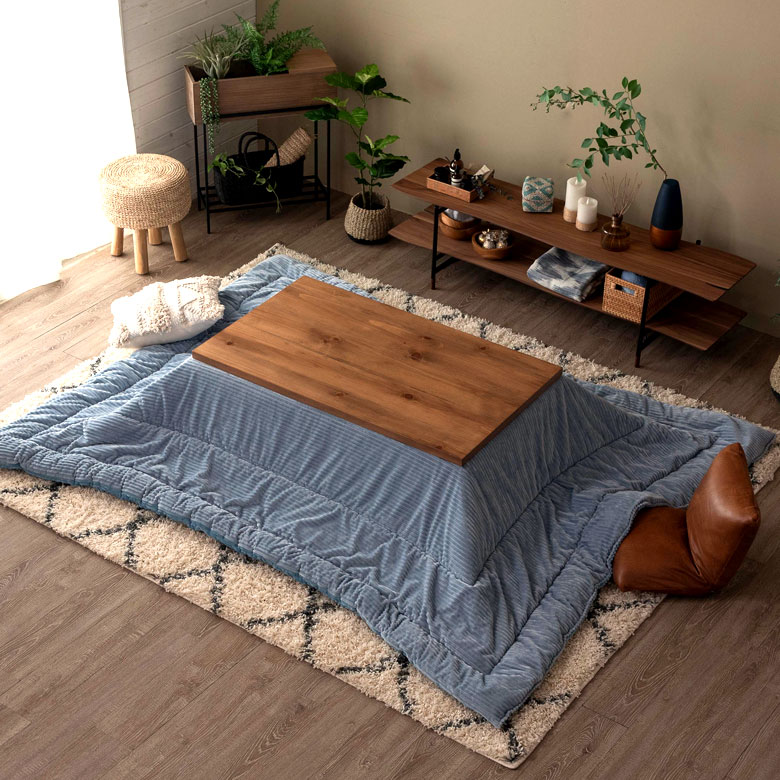 スタイリッシュなイマドキのこたつ