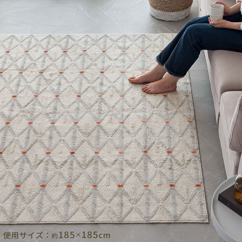 ホットカーペット・床暖房対応。オールシーズンお使いいただけます。