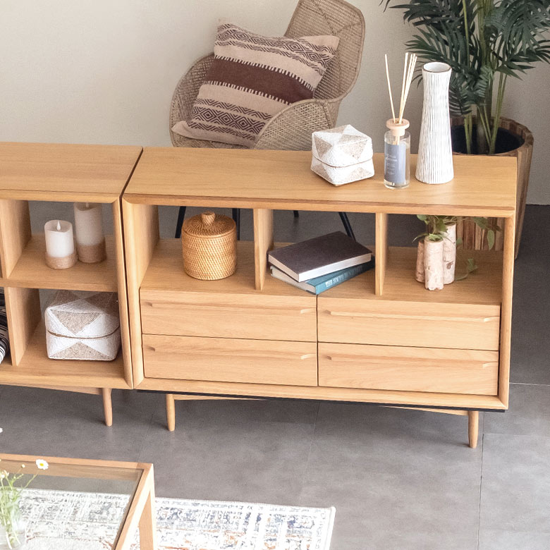 圧迫感のないデザイン。