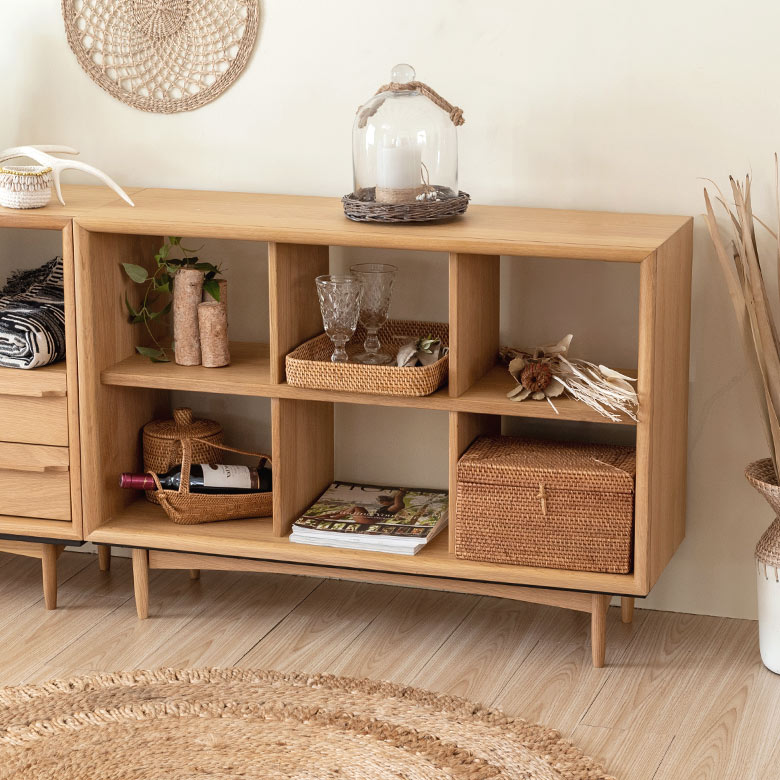 圧迫感のないデザイン。