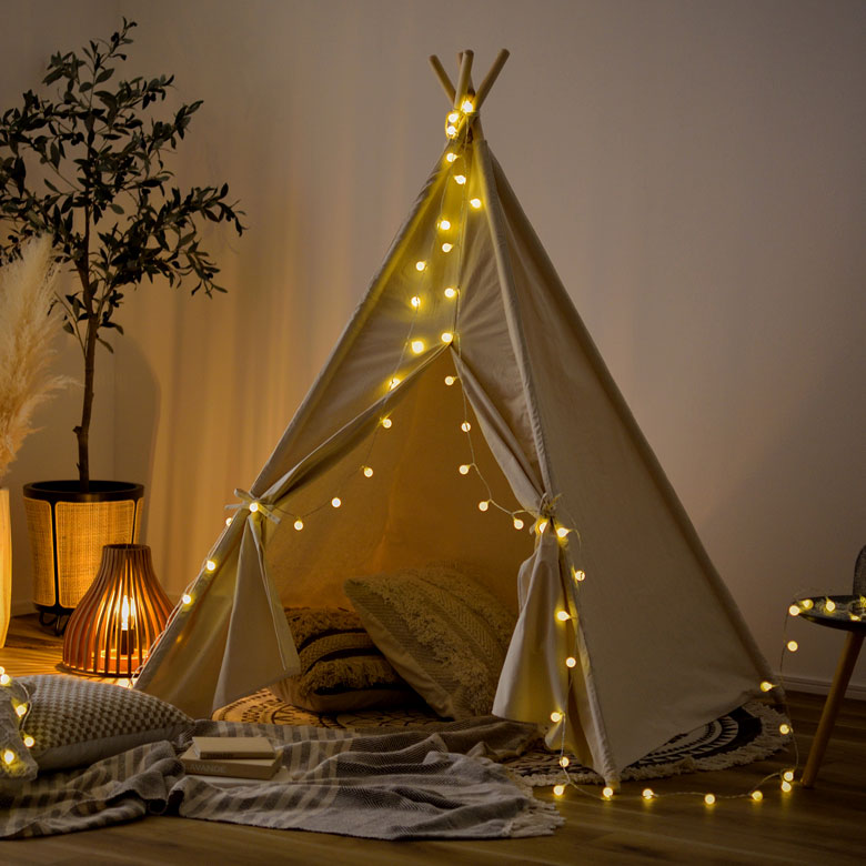 LEDをつけてアレンジもOK