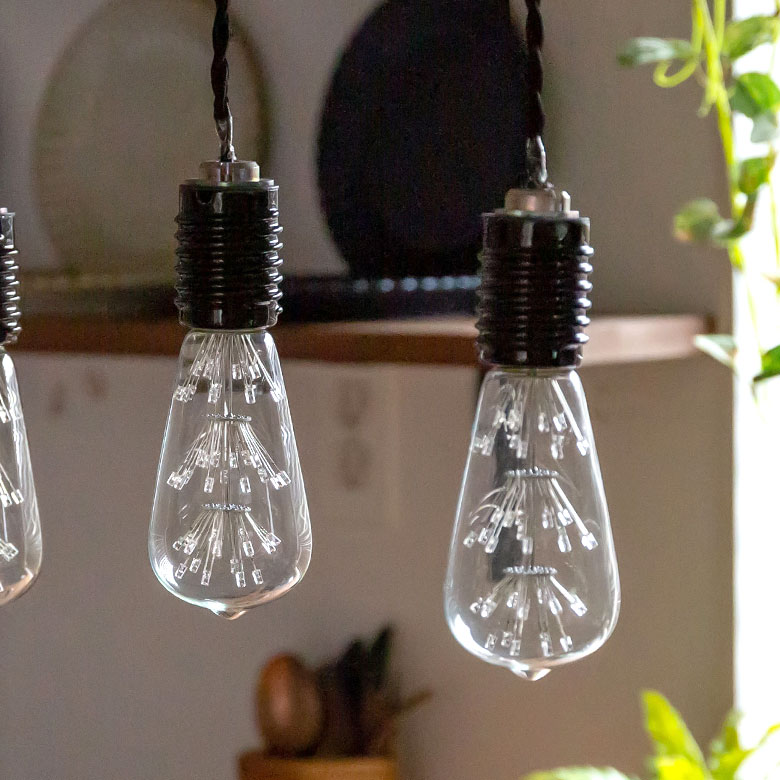 明るすぎないので、並べての使用もおすすめ