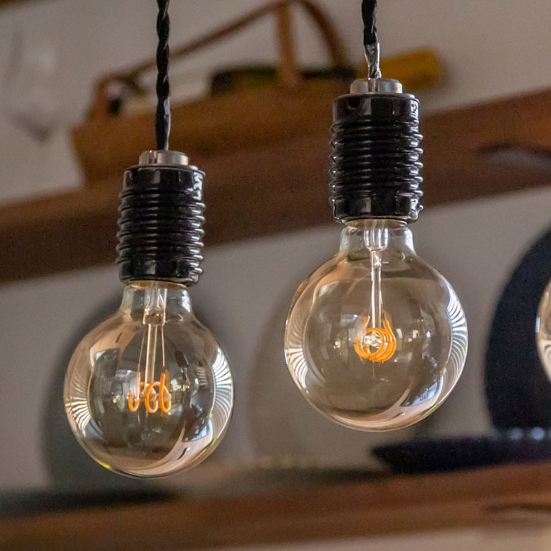 明るすぎないので、並べての使用もおすすめ