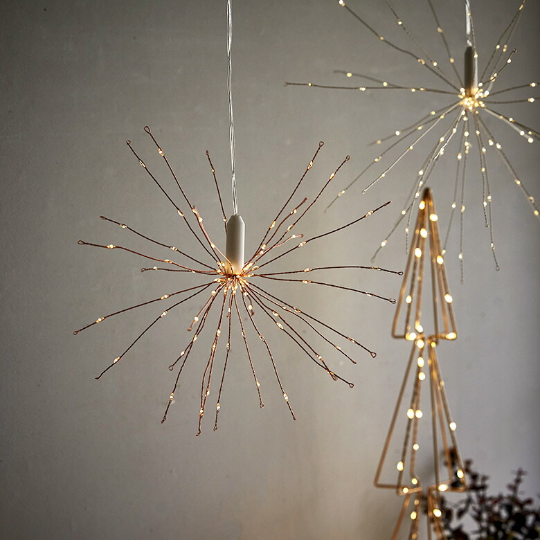 繊細な花火の様な美しさ