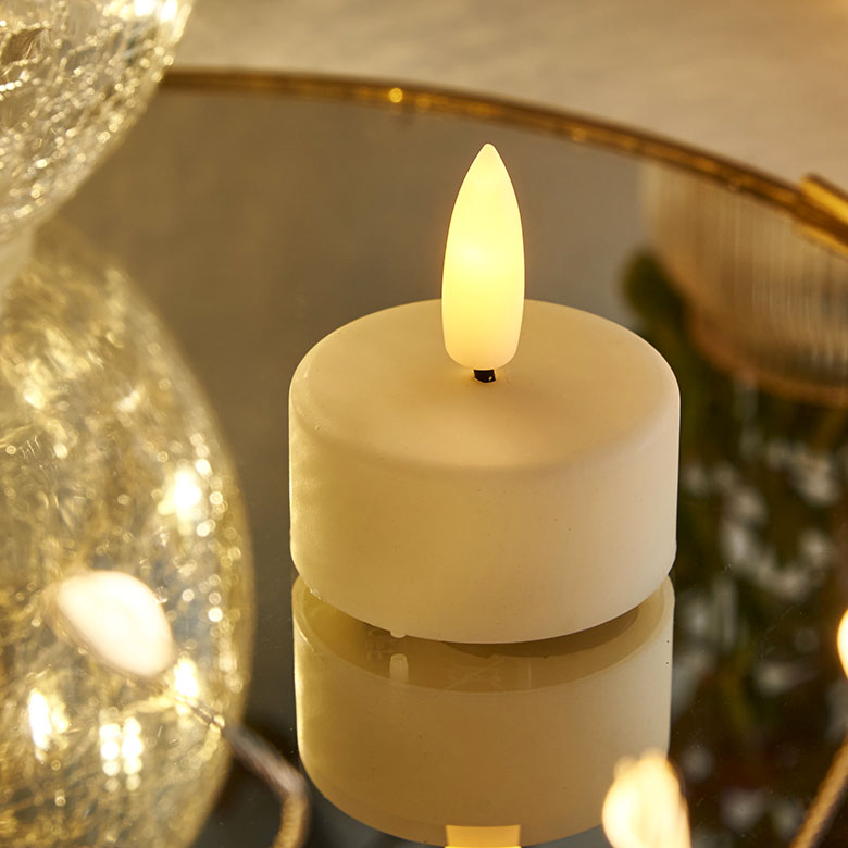 光を灯せば、癒しの空間に