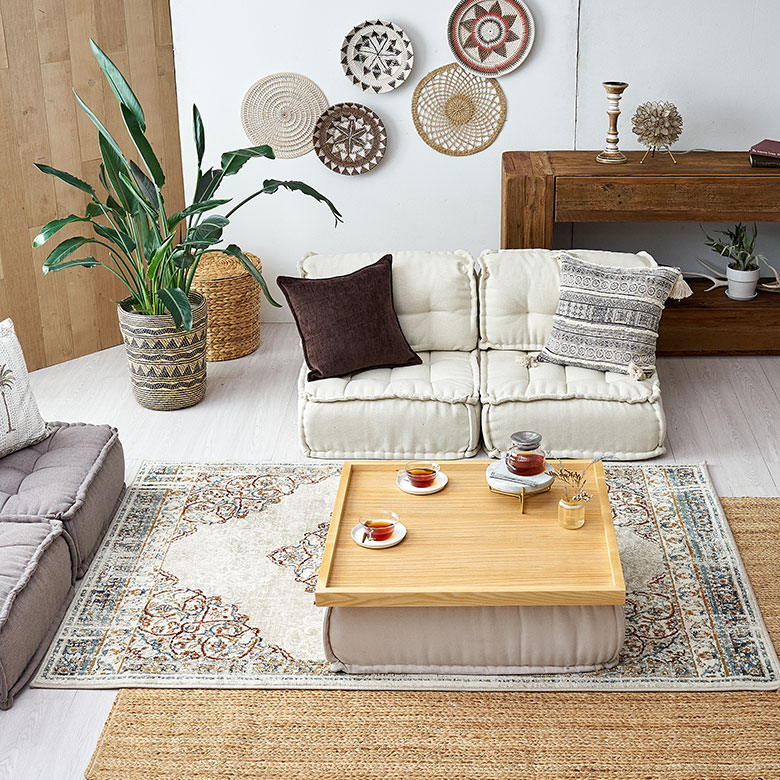 相性抜群のフロアクッションette