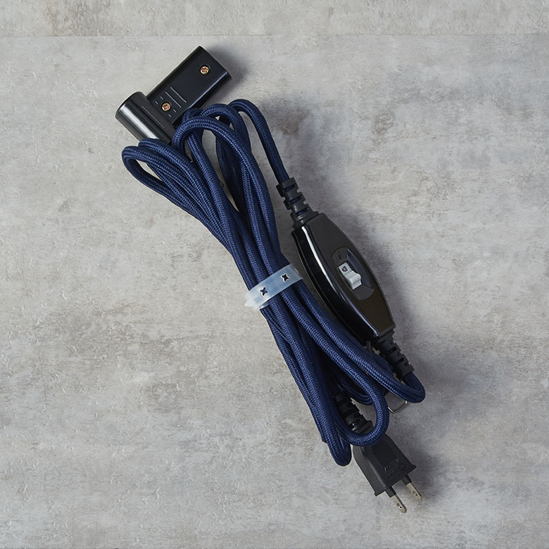 オンオフできるスイッチ付きのコード