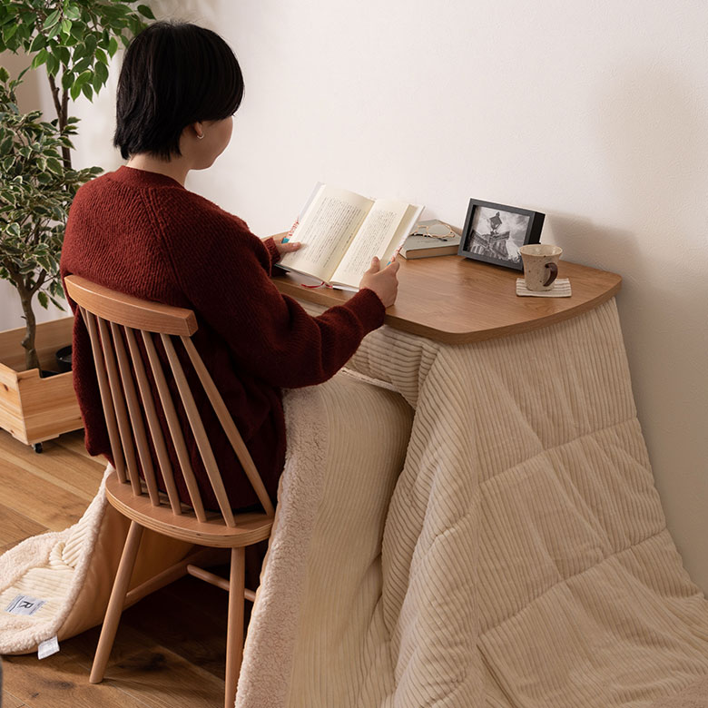 デスク周りだけを温めたい在宅ワークにはまさにぴったり