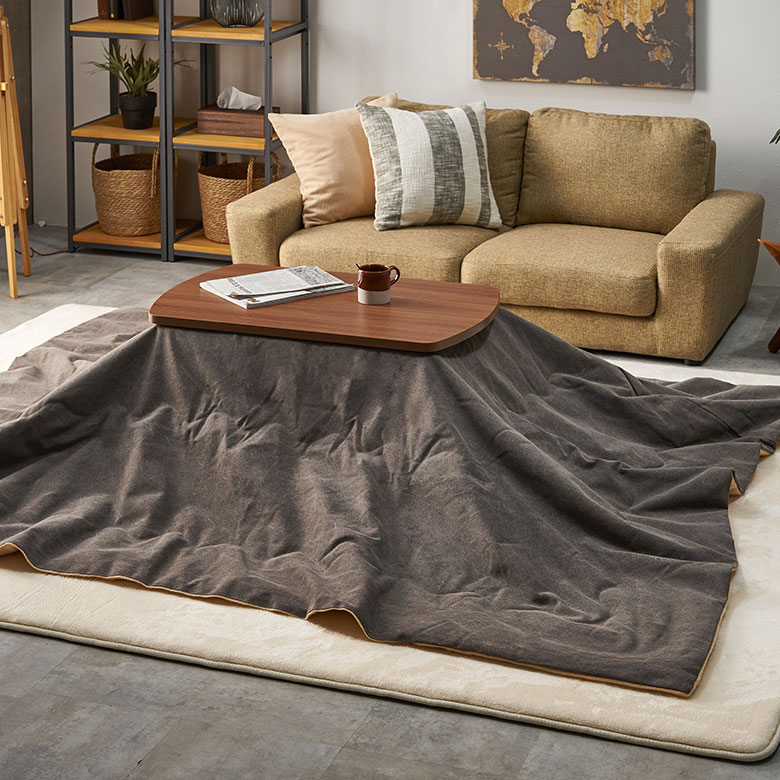 伸長式2wayこたつテーブル デスク