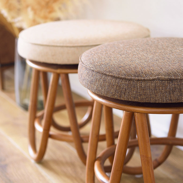 ナチュラルカラーのファブリック