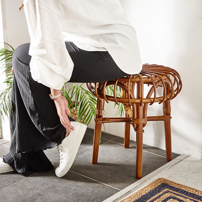 ちょっと腰掛けるのにちょうどよいサイズ感