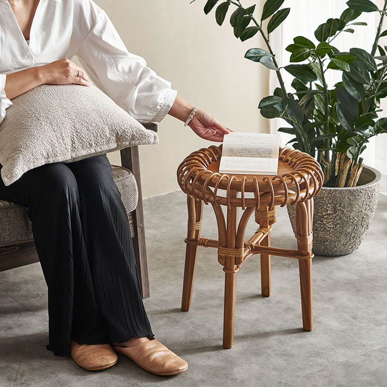 お花や観葉植物、フェイクグリーンと合わせても素敵