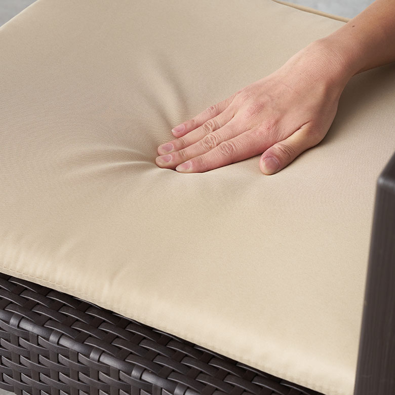 ほどよいクッション性で快適