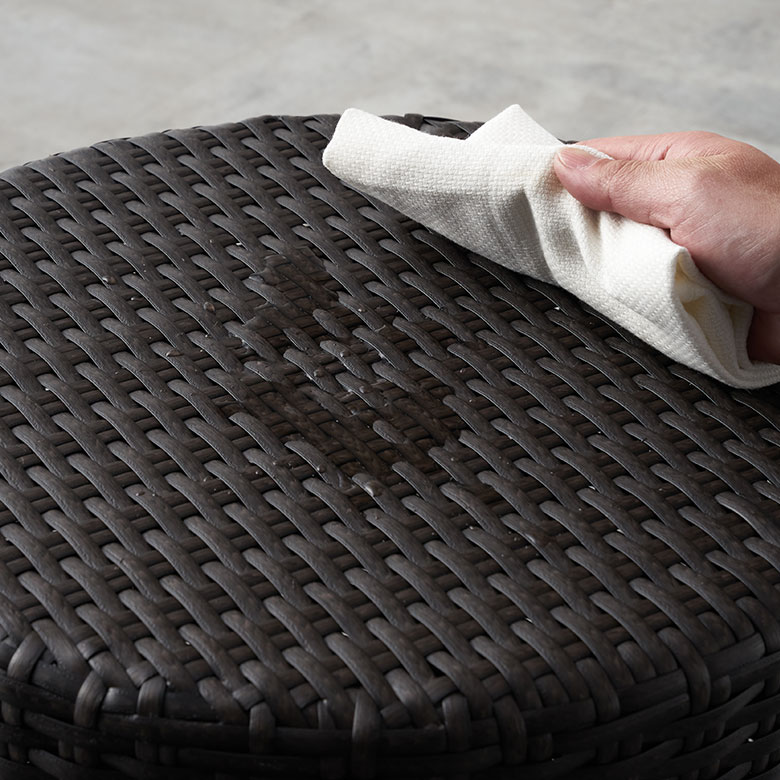 プラスチック素材で、水に濡れても安心