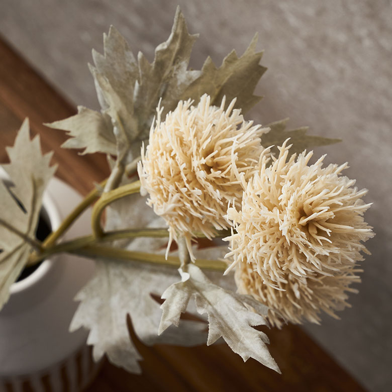 アザミのアーティフィシャルフラワー