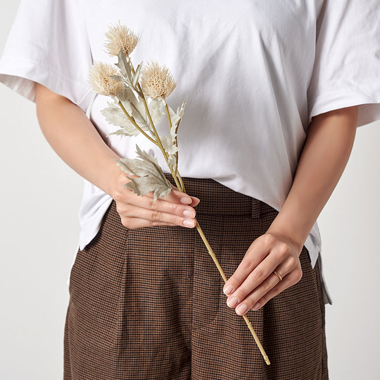 高さは約43cm バランスがよく、見栄えがするほどよいボリューム