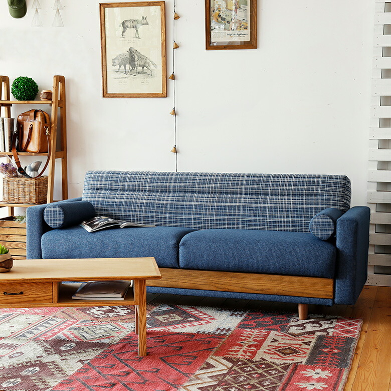 くつろぐ・寝る・収納するを一台で ファブリック×アッシュ材のソファベッド ハーシー