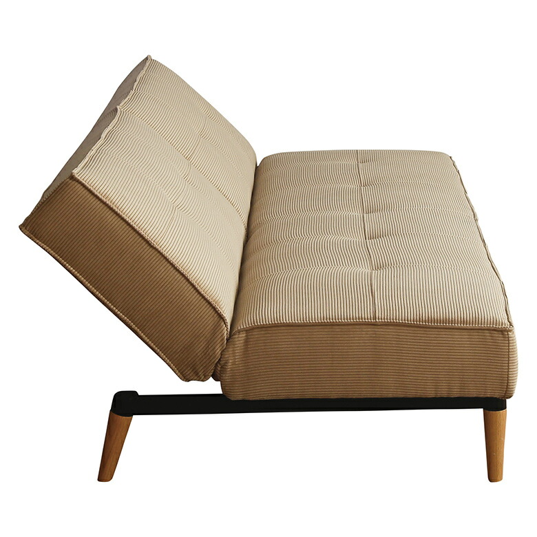 背もたれのリクライニング