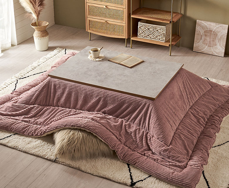 スッキリとした印象なのでモダンスタイルのインテリアとも相性ぴったり